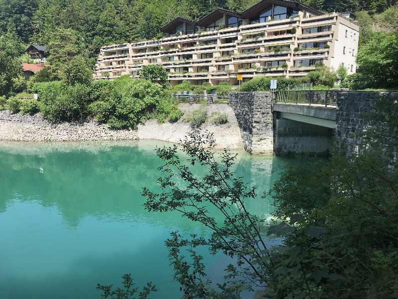 Das große Haus mit vielen Wohnungen in Urfeld am Walchensee