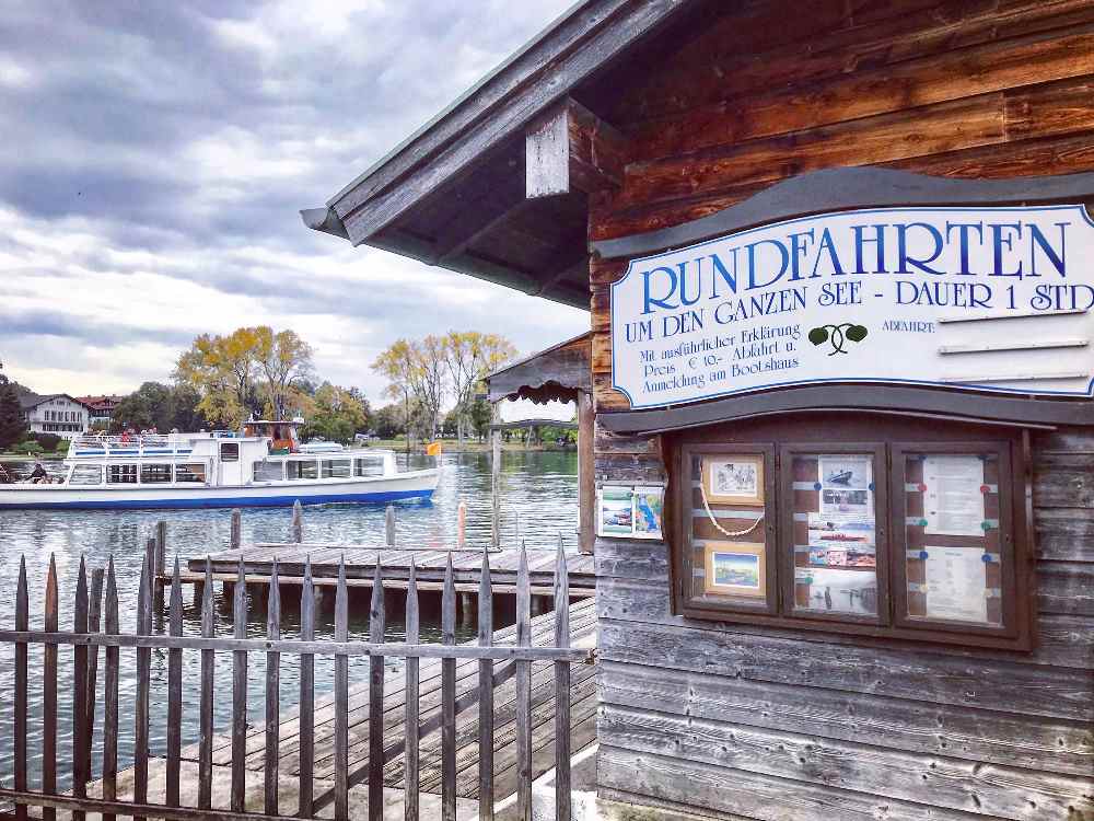 Tegernsee - einer der Seen in Bayern mit Schifffahrt