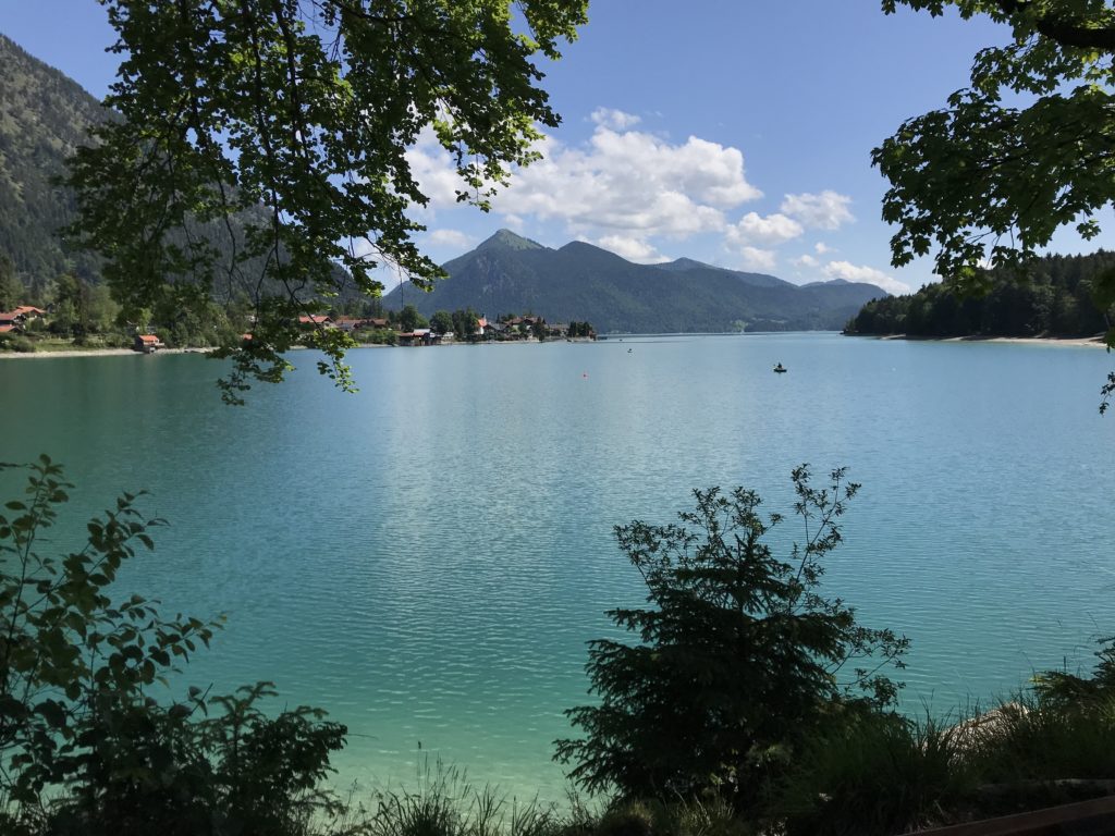 Walchensee Berge  - schöne Wanderziele in Bayern