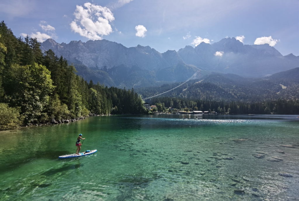 Einer der schönsten Seen in Bayern - der Eibsee