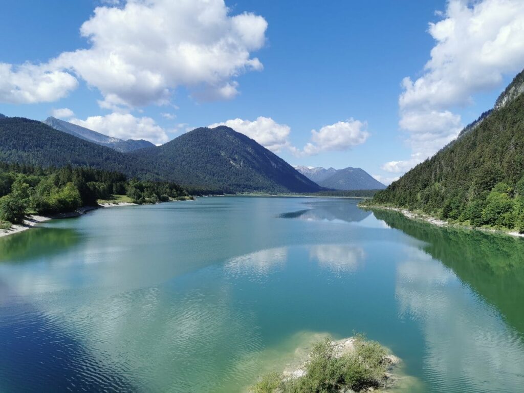 Die unbekanntere bayerische Karibik - der Sylvensteinsee