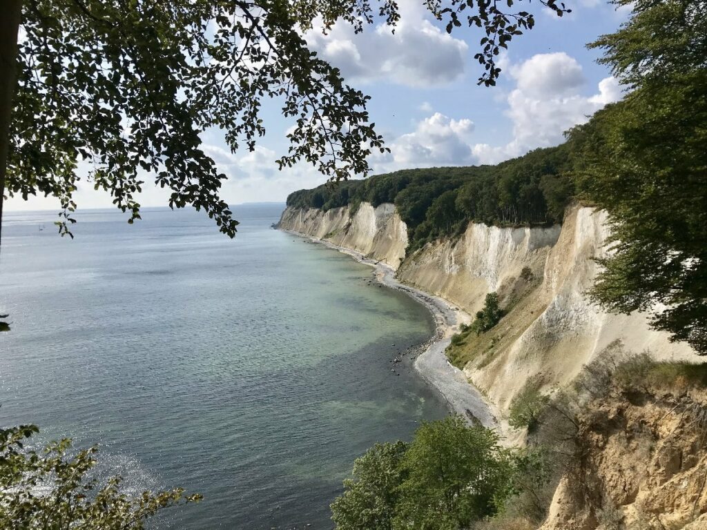 Schon lange auf der Liste der schönsten Orte in Deutschland - die Kreidefelsen Rügen