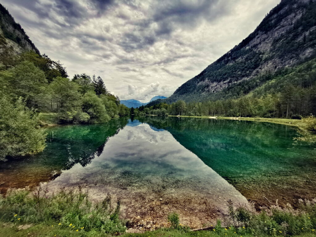 Der Bluntausee im Bluntautal