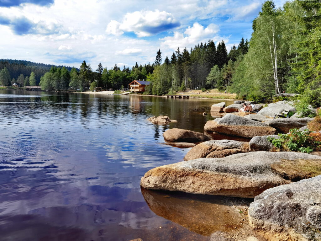 Die schönsten Orte in Deutschland - der Fichtelsee im Fichtelgebirge