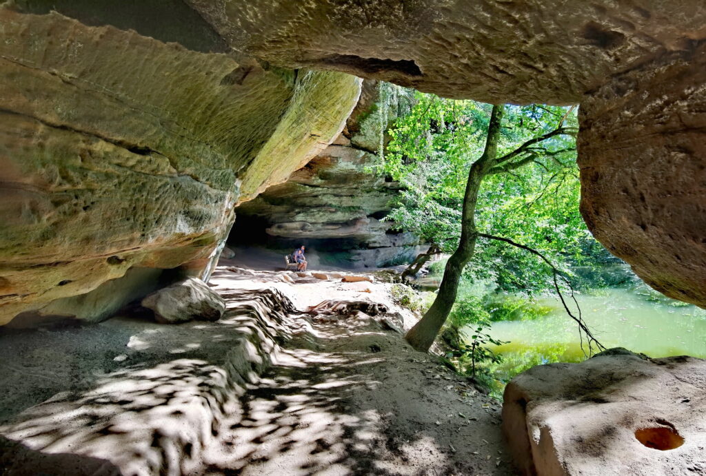 Entdecke die schönsten Orte in Deutschland - hier die Schwarzachklamm nahe Nürnberg