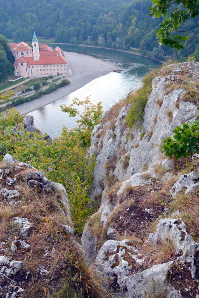 schönste Orte Deutschland - der Donaudurchbruch beim Kloster Weltenburg