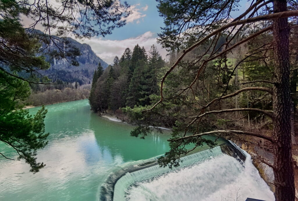 schönste Orte Deutschland - der Lechfall in Füssen