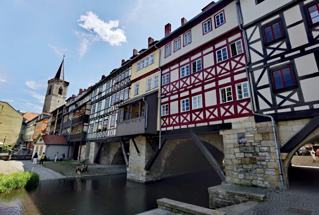 Die schönsten Orte in Deutschland: Erfurt mit der Krämerbrücke